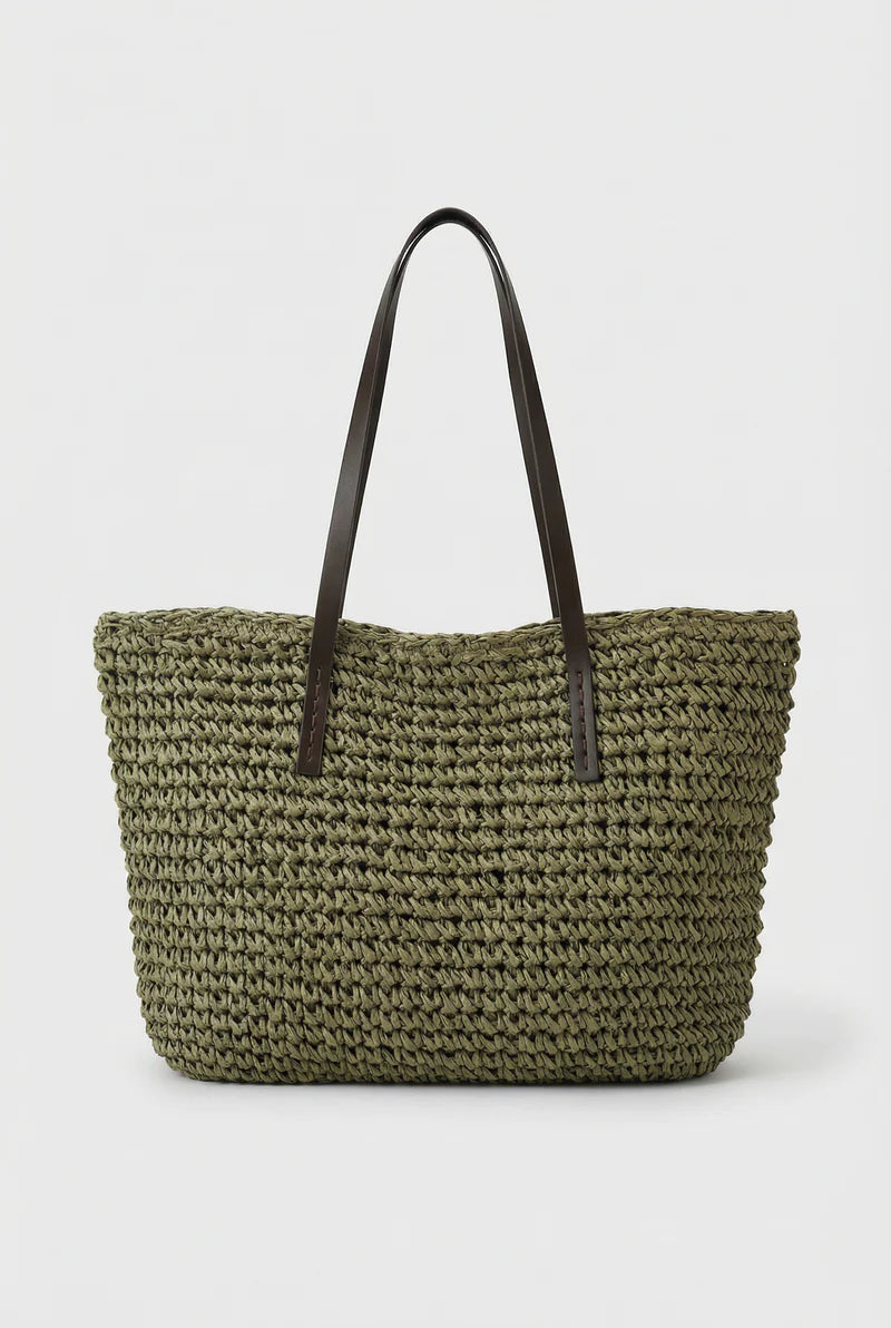 Women’s Woven Tote Bag Lightweight Large Beach and Everyday Carry