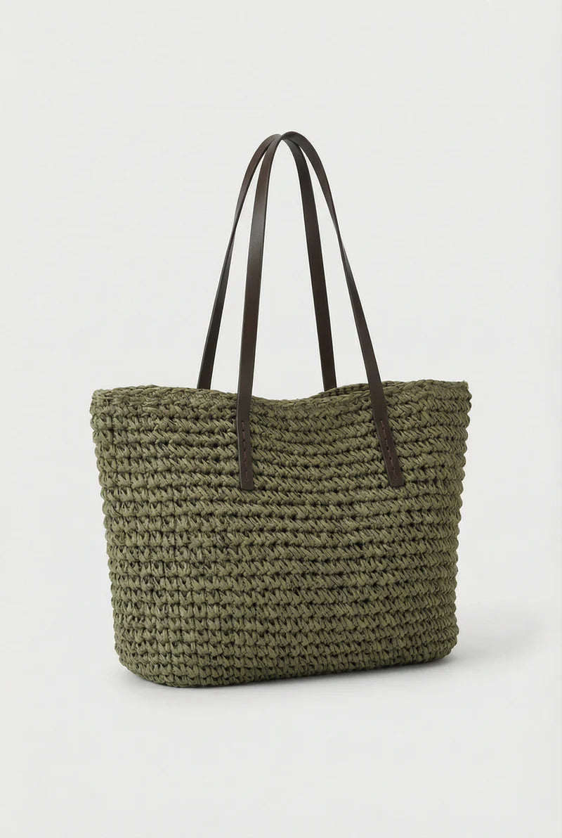 Women’s Woven Tote Bag Lightweight Large Beach and Everyday Carry